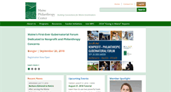 Desktop Screenshot of mainephilanthropy.org